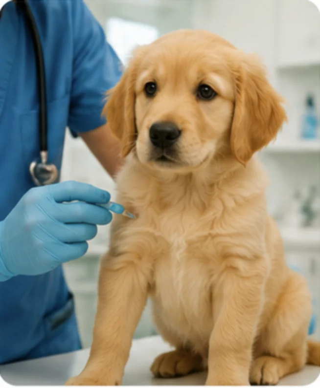 First vaccination