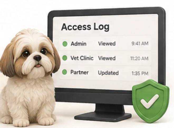 Every access is logged